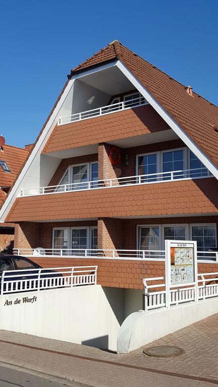 An De Warft Appartement 10 Schatz Am Deich Busum Exterior photo
