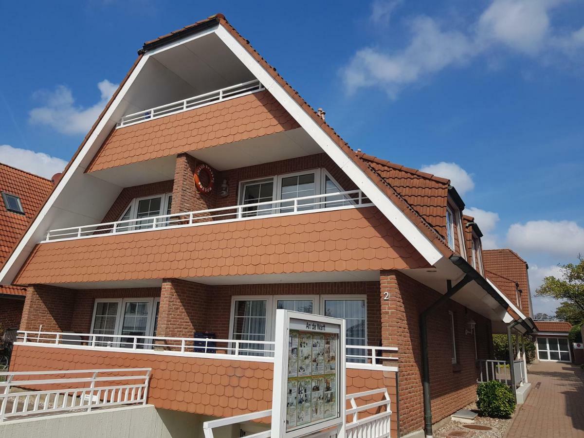 An De Warft Appartement 10 Schatz Am Deich Busum Exterior photo